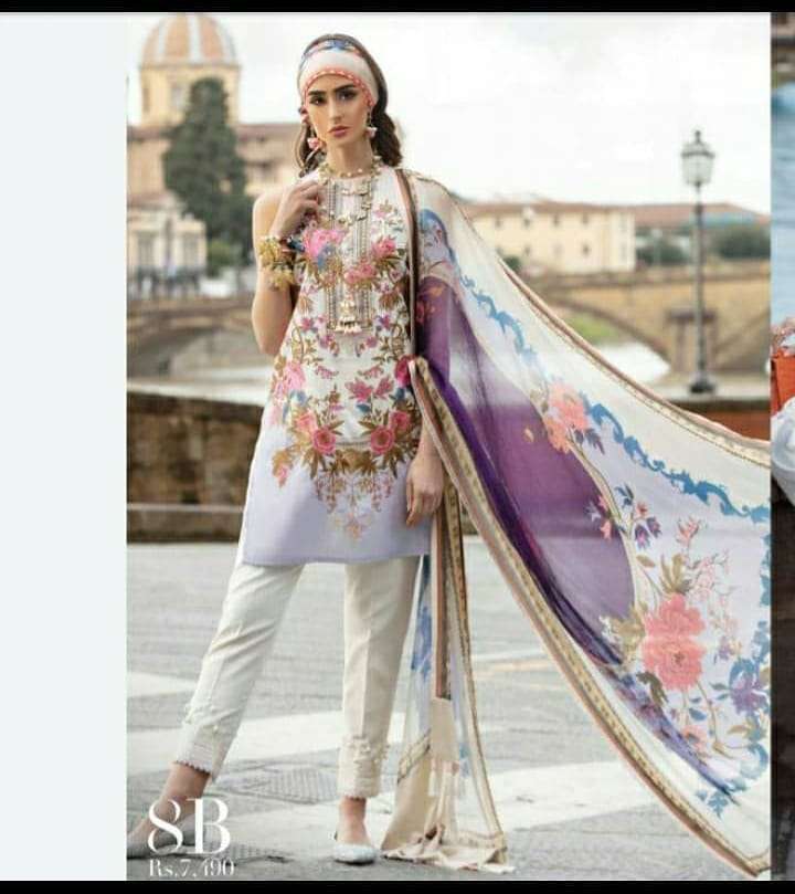 Sana Safinaz luxury Lawn 02