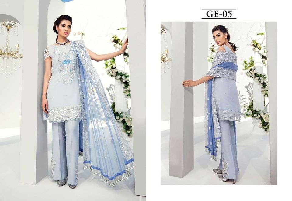Gulal Premium Embroidered Chiffon Collection 05